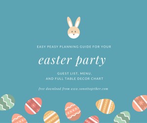 Easy peasy planning guide for your